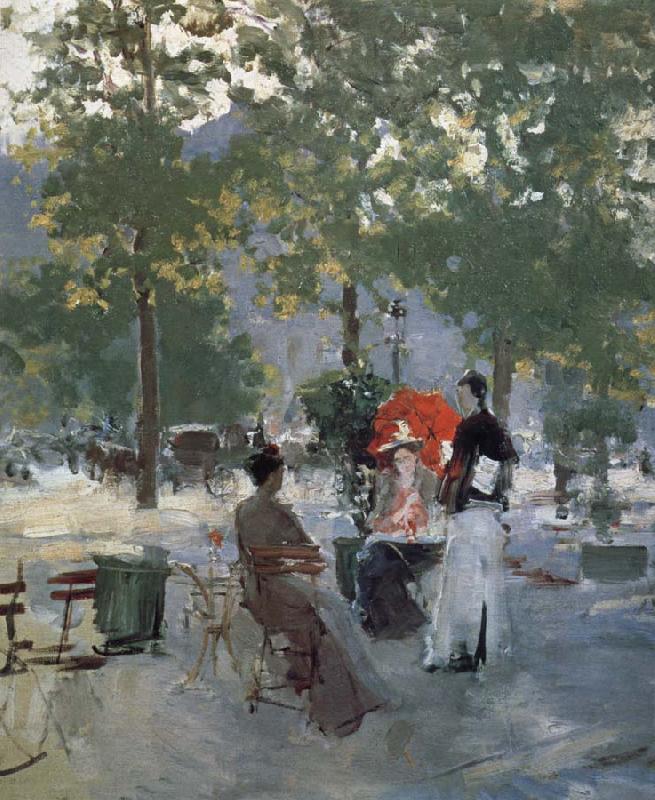 Konstantin Korovin Cafe of Paris oil painting image